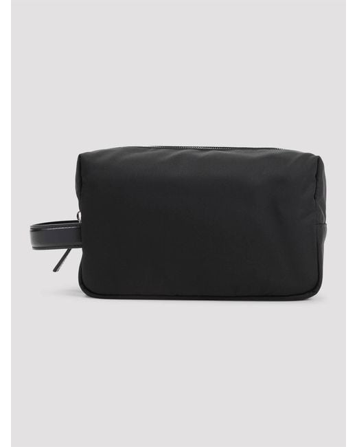Givenchy Black Polyamide Wash Bag for men
