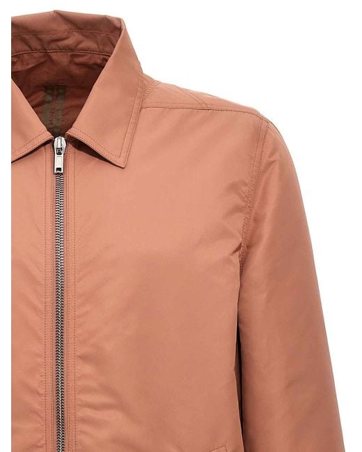 Rick Owens Multicolor Zipfront Jacket for men