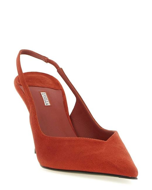 Le Silla Red Vivienne Slingback