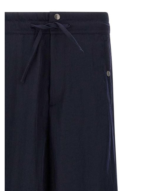 Dries Van Noten Blue Prima Pants for men