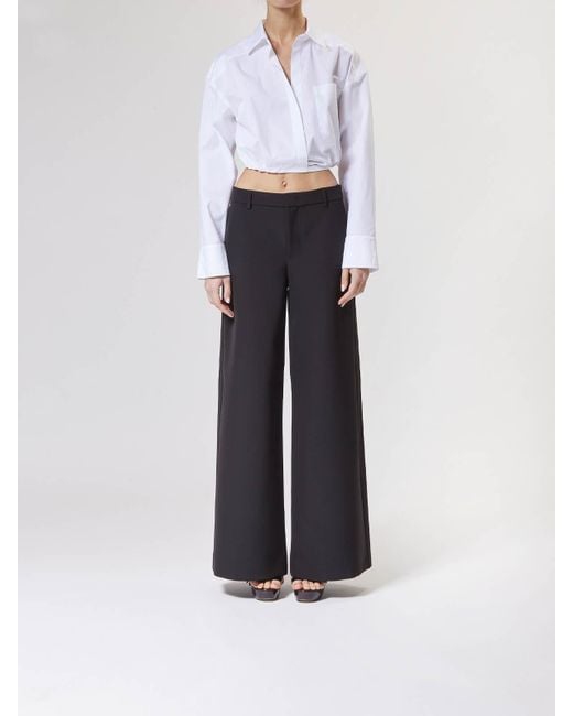 Moschino Gray Wide Pants