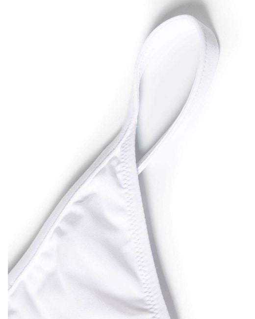 Dolce & Gabbana White Cup Bikini