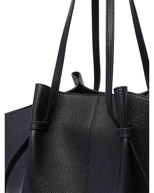Yuzefi Black Large Mochi Shoulder Bag