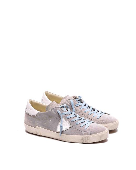 Philippe Model Gray Prsx Sneakers for men