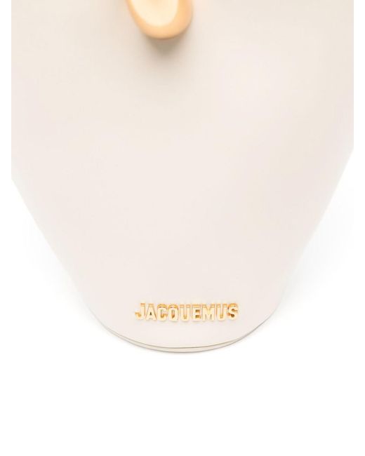 Borsa A Secchiello di Jacquemus in White
