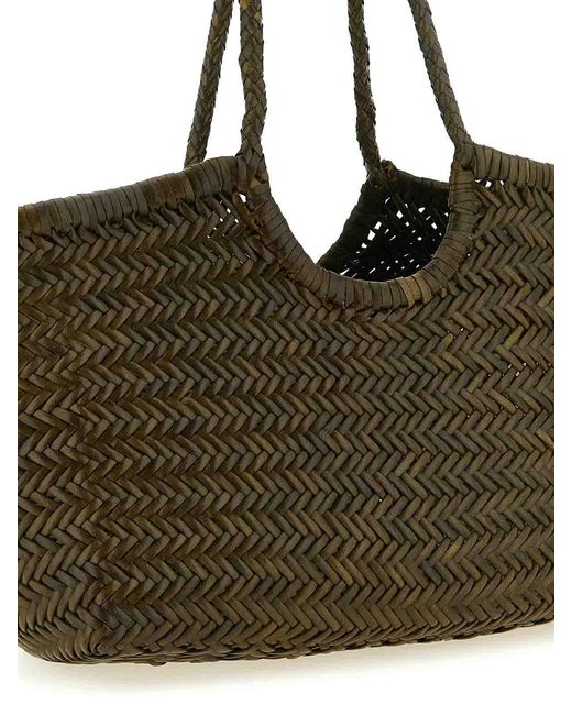 Borsa A Tracolla Grande di Dragon Diffusion in Brown
