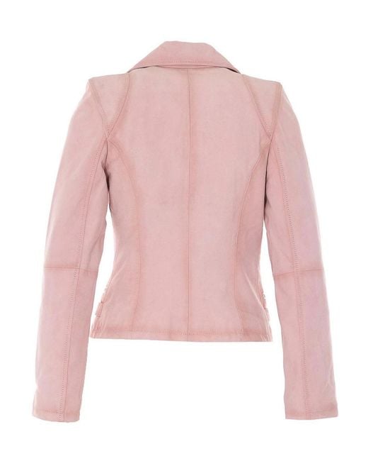 Bully Pink Suede Jacket