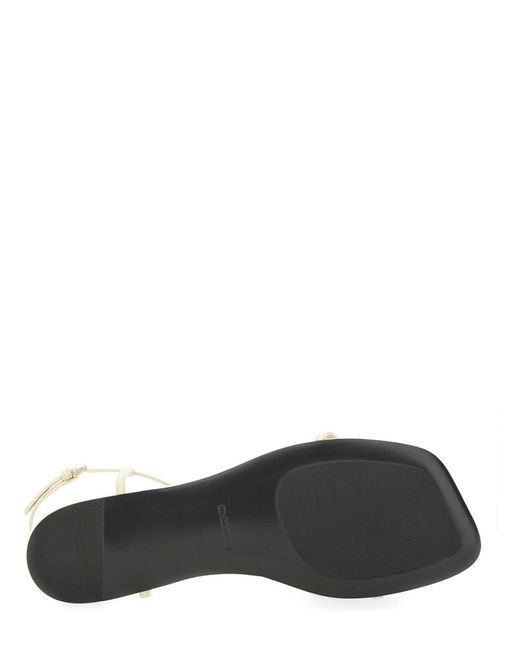Jil Sander Natural Leather Sandal
