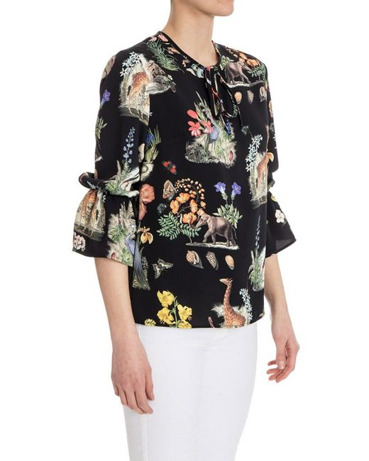 Vivetta Black Moscardino Blouse