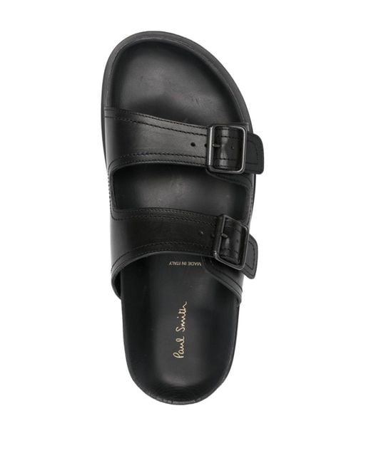 Paul Smith Black Leather Sandals for men