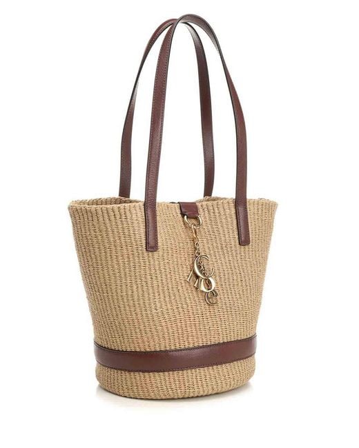 Chloé Natural Chlo Charms Basket Bag
