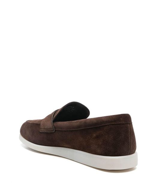 Church's Brown Portsmouth Light Suede Loafers for men