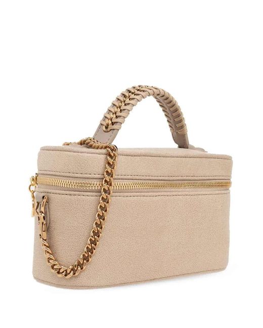 Stella McCartney Natural Chain Falabella Cosmetic Case