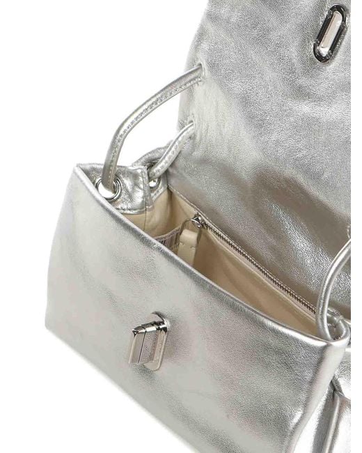 Marc Jacobs White The Mini Dual Leather Bag