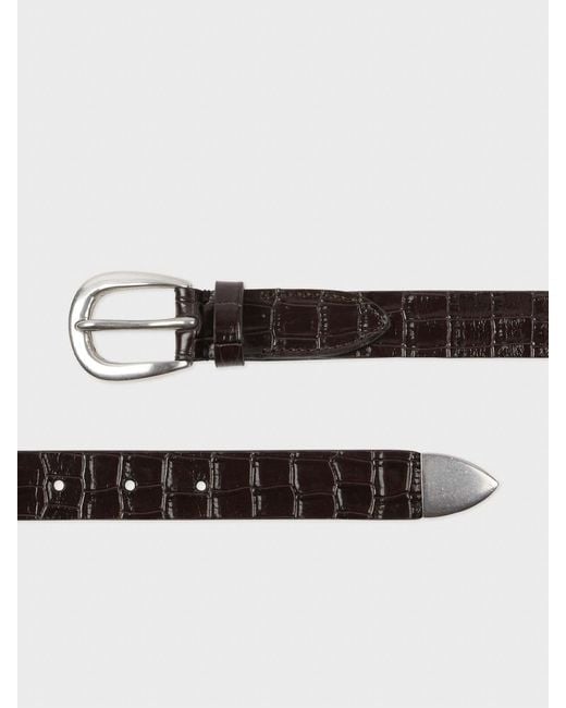 Paul Smith White Coconut Belt for men