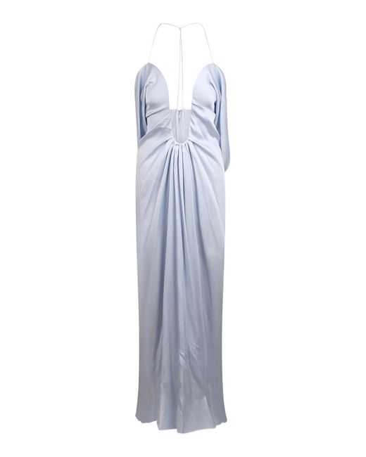 Victoria Beckham White Framed Tank Dress
