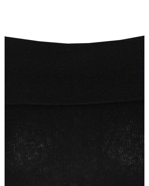 Lisa Yang Black Claudina Long Sleeves Top