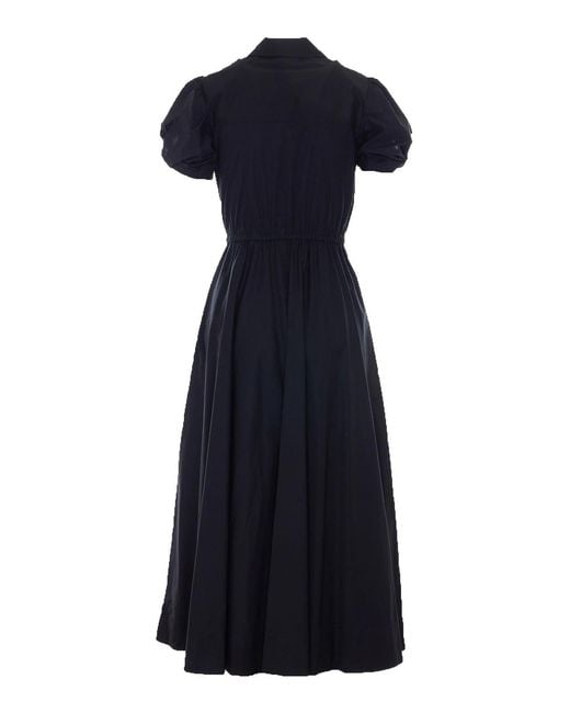 Twinset Blue Chemisier Dress