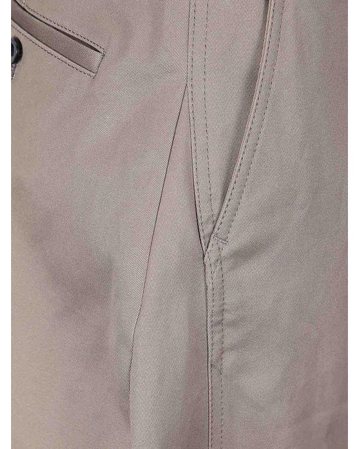 Sacai Gray Cotton Chino Pants