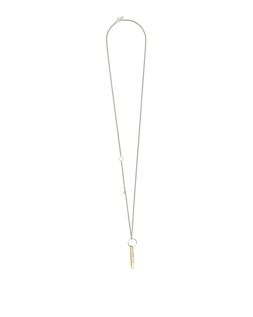 Jil Sander White 601 Necklace