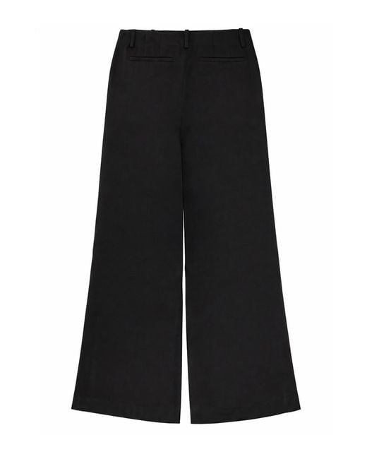Theory Black Pants Fluid