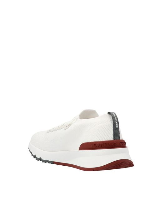 Brunello Cucinelli Natural Running Sock Sneakers for men