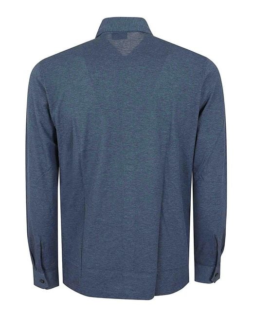 Barba Napoli Blue Knitwear for men