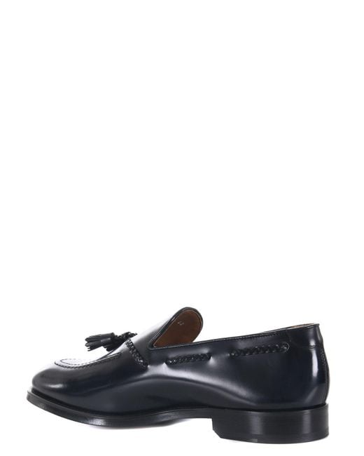 Doucal's Black Loafers for men