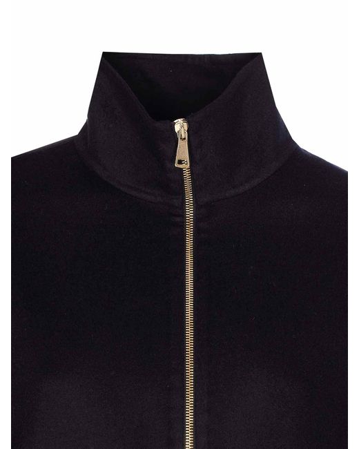Fabiana Filippi Blue Wool Jacket