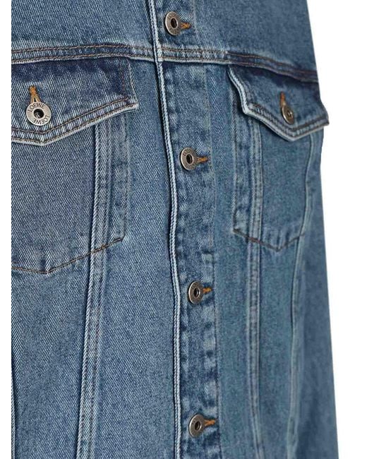 Loewe Blue Anagram Denim Jacket for men
