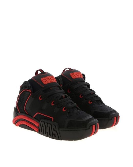 Gcds Black Skate Big G Sneakers