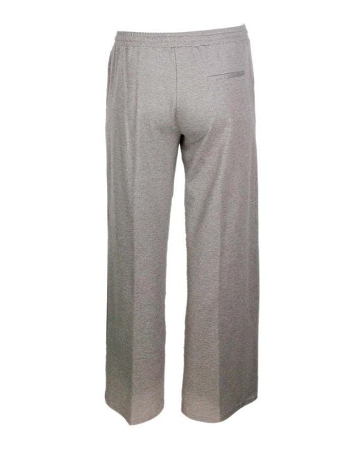 Barba Napoli Gray Trousers