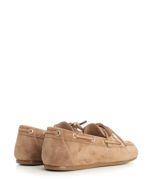 Stuart Weitzman Brown Tinsley Mocasin
