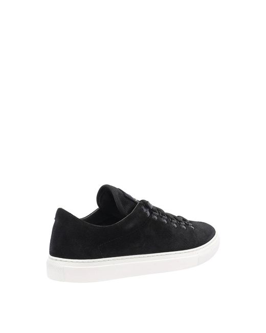 Stone Island Black Logo Sneakers for men