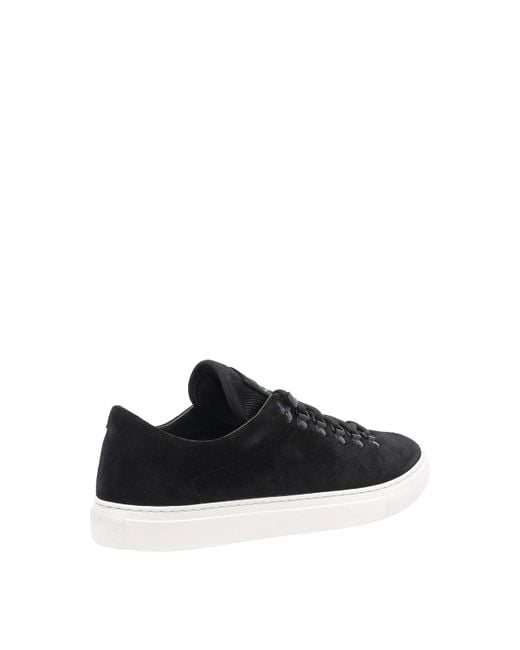 Stone Island Black Logo Sneakers for men