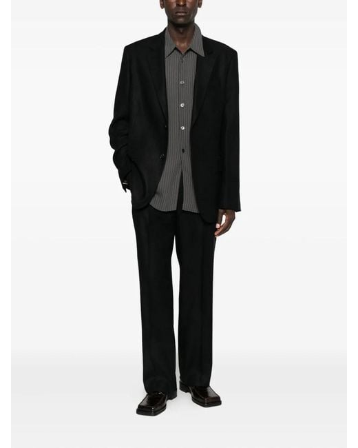 Our Legacy Black Borrowed Chino Trousers for men