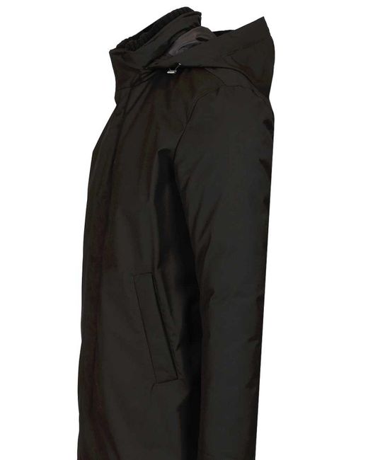Herno Black Parka for men
