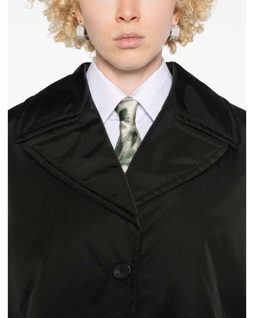 Marni Black Twill Coat