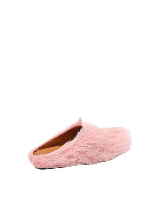 Marni Pink Fussbett Sabot for men