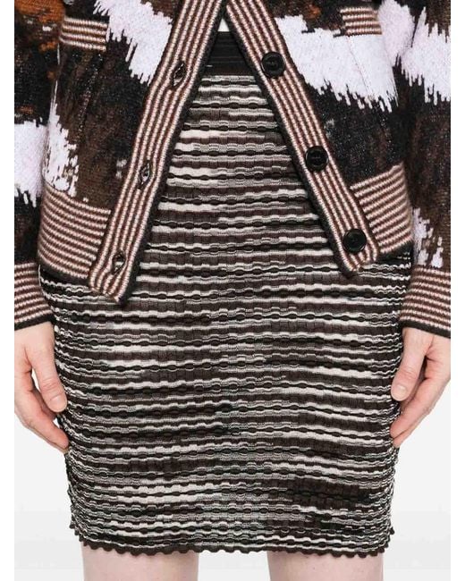 Missoni Black Wool Blend Skirt
