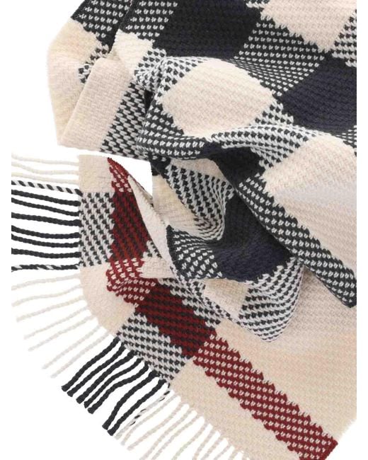 Burberry White Scarves