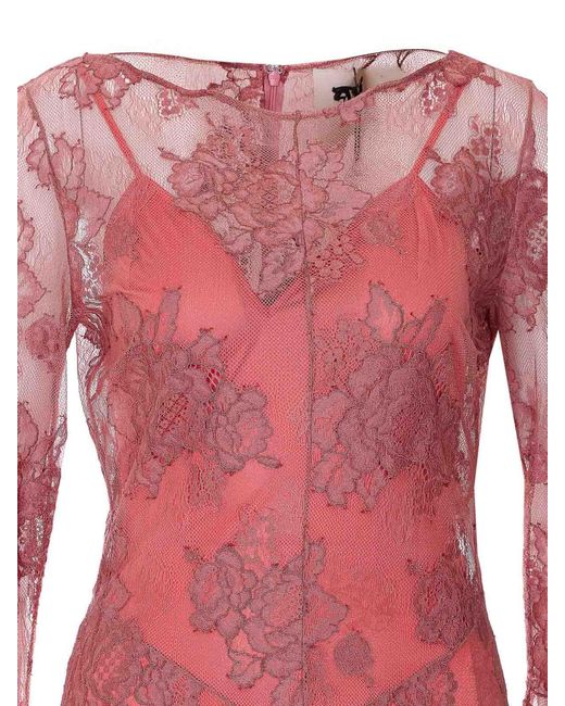 Aniye By Red Deep Ribbon Noa Lace Dress