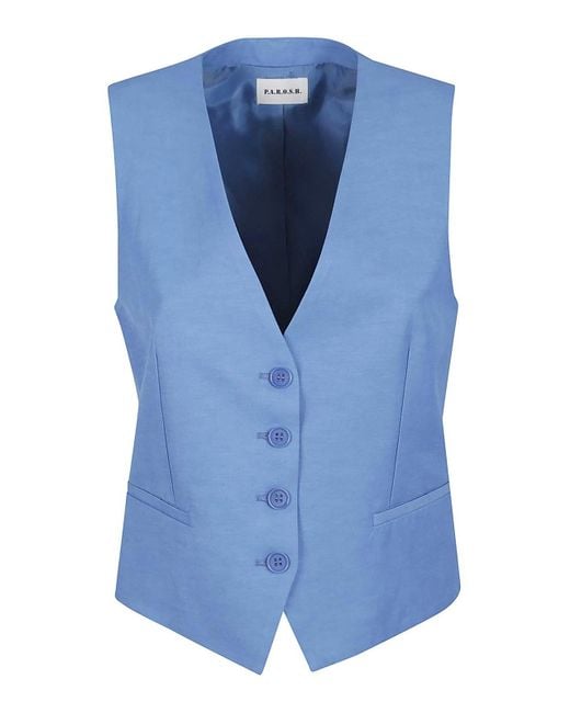 P.A.R.O.S.H. Blue Gilet