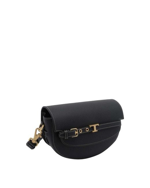 Tod's Black Mini Tim Crossbody Bag