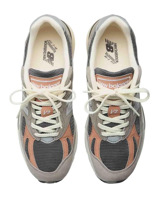 New Balance White Sneakers for men