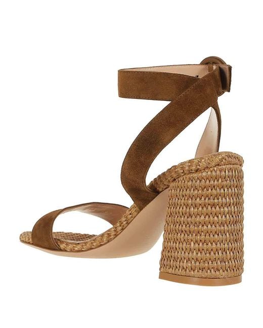 Gianvito Rossi Metallic Sandals