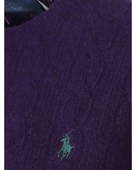 Polo Ralph Lauren Blue Julianna-Long Sleeve-Pullover