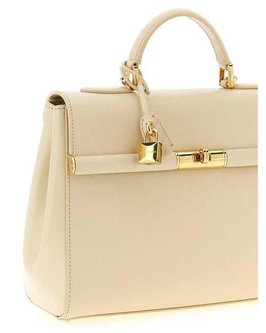 Dolce & Gabbana Natural Marlene Handbag
