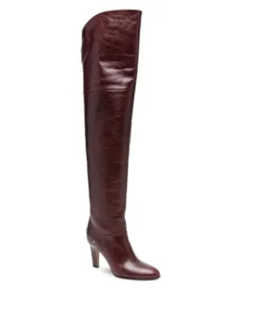 Chloé Brown Eve Overknee Boots