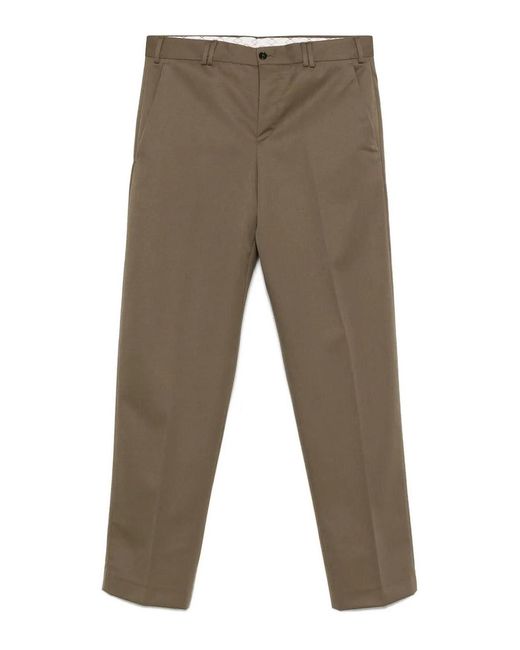 PT Torino Gray Michael Colonial Trousers for men